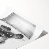 Bathroom Art Prints - Playful Bear in Bathtub