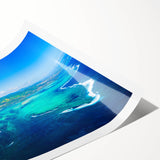 Extra large wall art featuring line art flowers in muted earth tones, ideal for large living room decor.