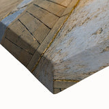 Black and white landscape art painting of Beijing on stretched canvas, ideal for bedroom wall decor.