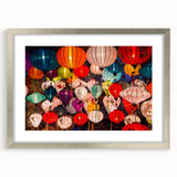 Textured art depicting abstract Shanghai skyline in muted silver and gray tones on a framed print, suitable for bedroom art.