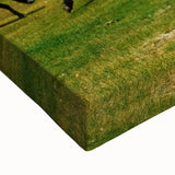 Large art of a black and white Tibetan landscape on stretched canvas, ideal for bedroom wall decor.