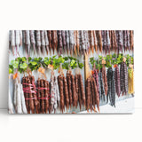 Black and white photo of an Asian landscape on stretched canvas, ideal for kitchen wall art or bedroom ambiance.