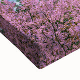 Black and white landscape art painting of Mount Fuji on large stretched canvas, ideal for bedroom wall decor.