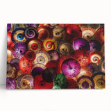 Black and white large art print of a tranquil Japanese landscape on stretched canvas.