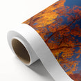 Art deco poster of Seoul skyline in pastel shades on rolled canvas, ideal for nursery wall art.