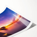 Extra large rolled print of line art flowers in soft pastel shades, ideal for large living room wall art.