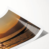 Extra large wall art depicting line art flowers in muted tones on a rolled canvas, ideal for large living room decor.