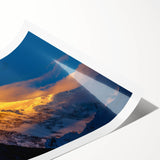 Extra large rolled canvas featuring line art flowers in monochrome, ideal for large living room wall art.