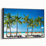 Black and white landscape art painting of a Philippine scenery on framed canvas, ideal for bedroom wall decor.