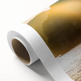 Art Deco poster of a tranquil Vietnamese landscape in soft pastel shades on rolled canvas, ideal for nursery wall art.