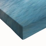 Large art of Perth landscape in black and white on stretched canvas, suitable for bedroom wall.