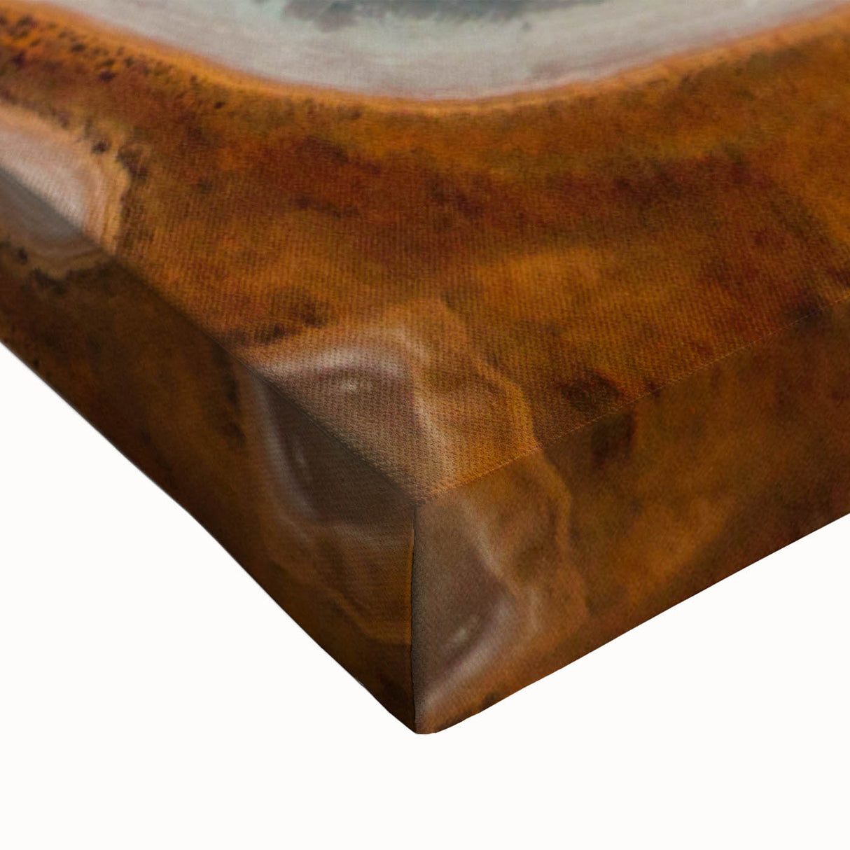 Black and white landscape art painting of Queensland, Australia on stretched canvas, ideal for bedroom wall decor.