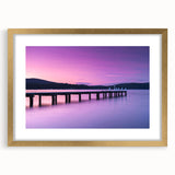 Abstract art print of Tasmania scenery in muted earth tones on a framed canvas, suitable for dining room decor.