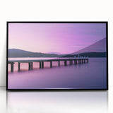 Large abstract wall art depicting Tasmania scenery in muted earth tones on a framed acrylic.