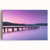 Black and white photograph of Tasmanian scenery on a large stretched canvas, suitable for kitchen or bedroom wall art.