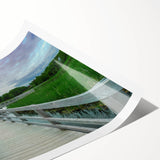 Extra large wall art featuring line art flowers in black and white, ideal for large living room wall decor.