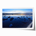 Scenic view of the Northwest Territories in muted earth tones on a rolled canvas print.