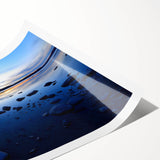 Extra large wall art featuring line art flowers in muted earth tones on a rolled canvas, ideal for large living room decor.