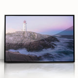 Large abstract wall art of Nova Scotia scenery in muted earth tones on framed acrylic, suitable for modern living room decor.