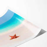 Extra large rolled print featuring line art flowers in vibrant hues, ideal for large living room wall art.