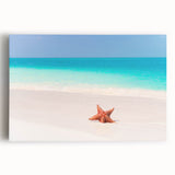 Black and white photo of Caribbean scenery on stretched canvas, ideal for kitchen wall art or bedroom ambiance.