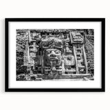 Extra large framed abstract art print with vibrant, colorful textures, ideal for living room decor.