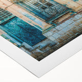 Art deco poster featuring a vibrant El Salvador scenery on rolled canvas, suitable for dining room decor.