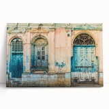 Black and white photograph of El Salvador scenery on large stretched canvas, ideal for kitchen wall art.