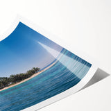 Extra large rolled print of line art flowers in monochrome, ideal for large living room wall art.