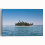 Large black and white stretched canvas featuring a scenery of Central America, ideal for kitchen wall art.