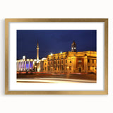 Extra large abstract art print featuring textured scenery of Albania, in earthy tones on a framed canvas.