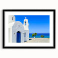 Extra large abstract art print of a colorful European landscape, featuring textured brush strokes on a framed canvas.