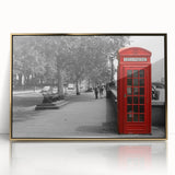 Art deco poster of London skyline in gold and black tones on acrylic, ideal for modern art wall decor.