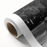 Art deco poster of London scenery in pastel shades on rolled canvas, ideal for nursery wall art.