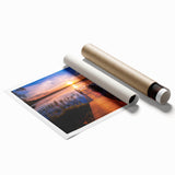 Extra large rolled print of floral art featuring soft pastel hues, ideal for classy bathroom or large living room decor.