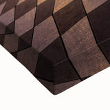 Black and white landscape art painting of Nice, France on stretched canvas, ideal for bedroom wall decor.