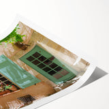 Extra large wall art featuring line art flowers in subtle hues, printed on rolled canvas.