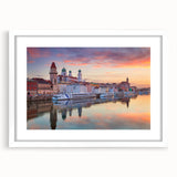 Textured art of abstract Bavarian landscape in muted earth tones on a framed canvas, ideal for bedroom decor.