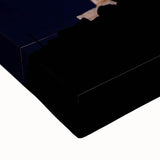 Black and white landscape art painting of Athens on stretched canvas, suitable for bedroom decor.