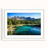 Textured art of the Dolomites in muted earth tones on a framed canvas, ideal for bedroom wall decor.