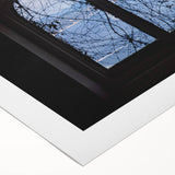 Art deco poster of Portofino, Italy with vibrant coastal colors on rolled canvas, suitable for dining room decor.