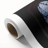 Art Deco style poster of Portofino, Italy with vibrant colors on rolled canvas, ideal for nursery wall art or dining room.