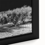 Extra large framed canvas of a textured black wall art depicting Rome’s colorful cityscape, ideal for living room decor.