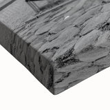 Black and white landscape art painting of Rome on a large stretched canvas, suitable for bedroom decor.