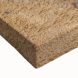 Black and white landscape art painting of Sicilian scenery on large stretched canvas, suitable for bedroom decor.