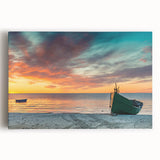 Black and white photograph of a European cityscape on stretched canvas, ideal for kitchen wall art or bedroom ambiance.