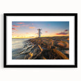 Extra large framed print of abstract European scenery in vibrant, colorful hues, ideal for living room decor.