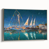 Landscape art painting of Sochi featuring vibrant colors on a framed canvas, ideal for living room decor.