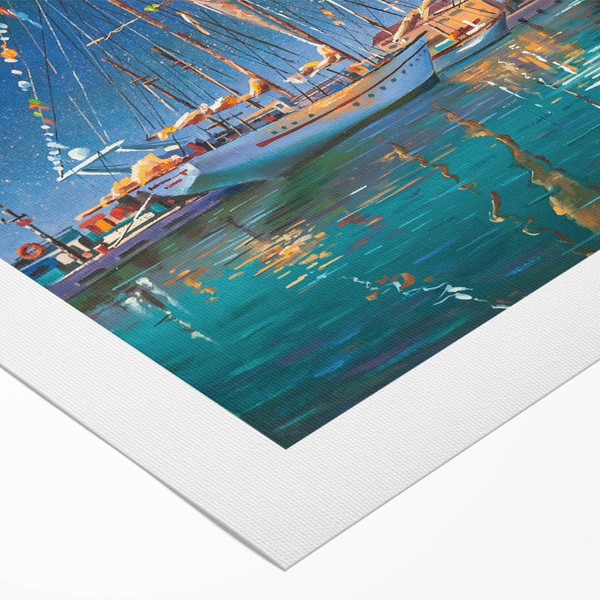 Art deco poster of Sochi landscape in muted earth tones on rolled canvas, suitable for dining room wall art.