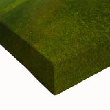 Black and white landscape art painting of a Slovenian scenery on large stretched canvas, suitable for bedroom decor.